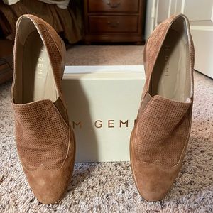 M. Gemi - The Velore - brown suede leather, Italian loafers